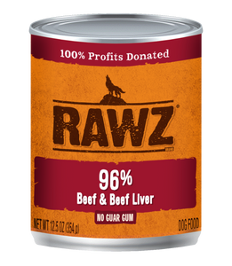 Rawz 96% Meat Wet Food for Dogs