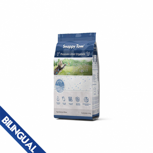 Snappy Tom Natural Blue Crystal Cat Litter