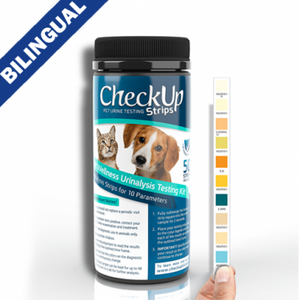 CheckUp Pet Urine Testing Strips