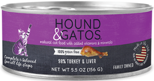 Hounds and Gatos Cat Cans
