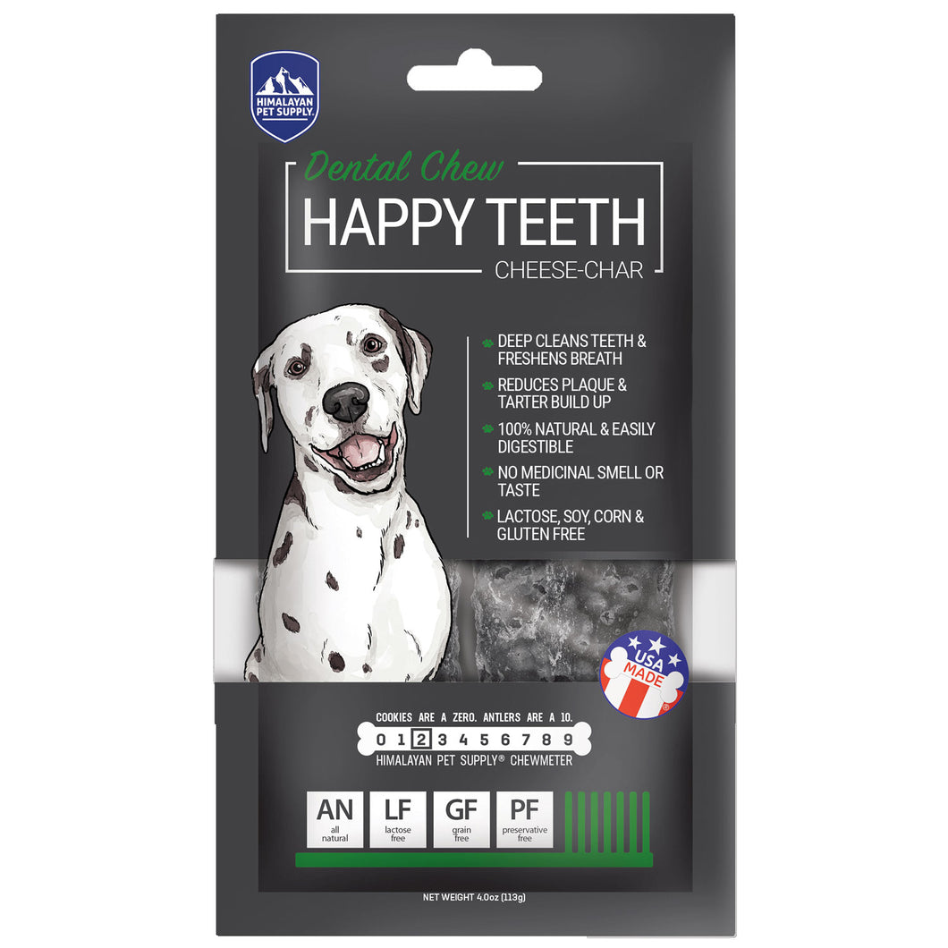 Himalayan Pet Supply Happy Teeth Cheese-Char