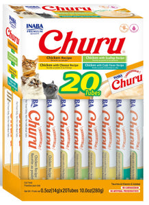 Inaba® Cat Churu® Purées Variety Pack/Pack Variété 280g (20x14g)
