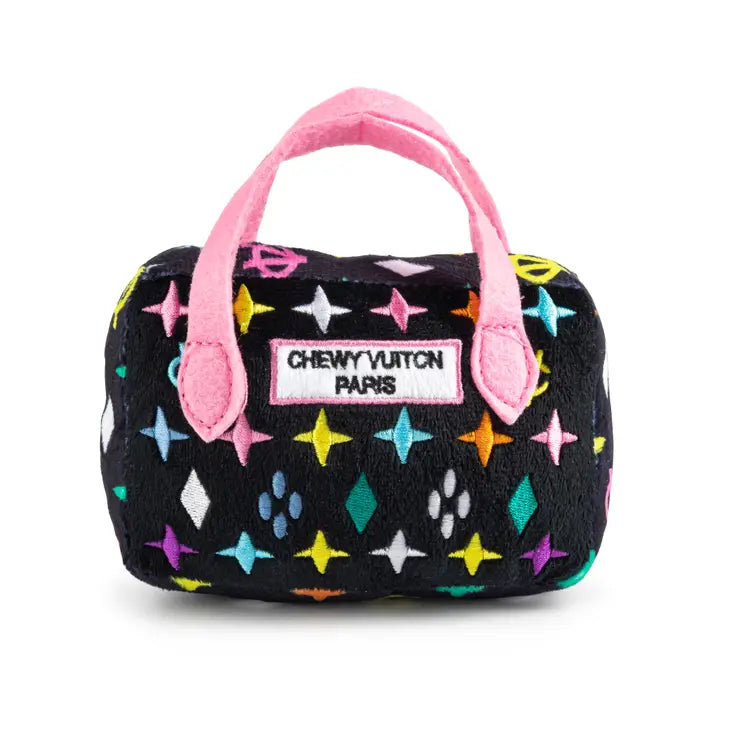 Haute Diggity Dog - Black Monogram Chewy Vuiton Handbag