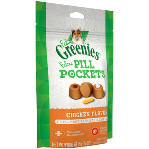 Feline Greenies Pill Pockets 1.6oz