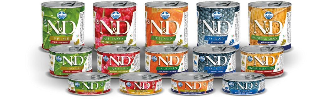N&D Farmina wet food for Dogs