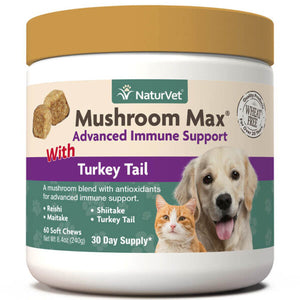 NaturVet Mushroom Max Advanced Immune Support