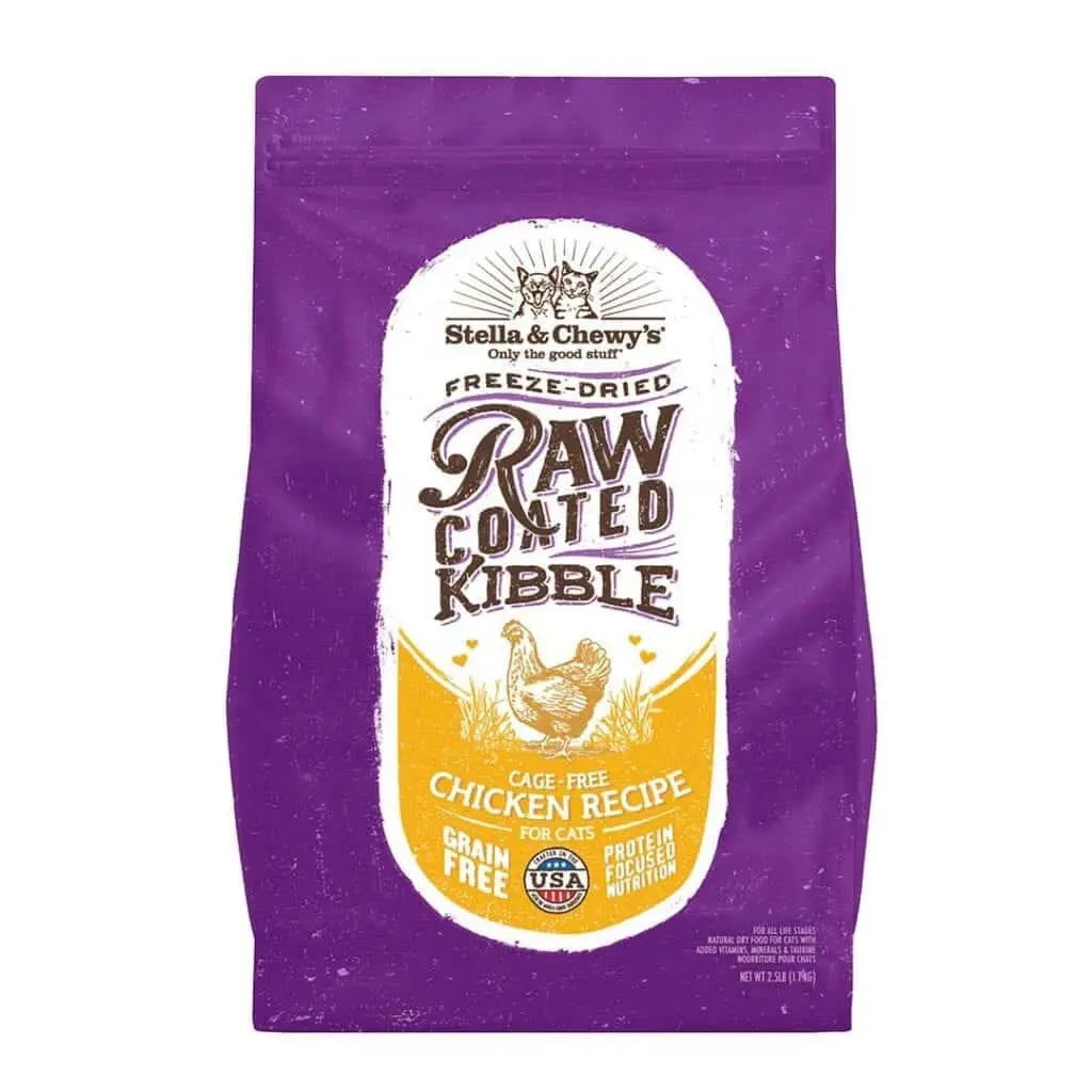 Stella & Chewy Raw Coated Kibble for Cats