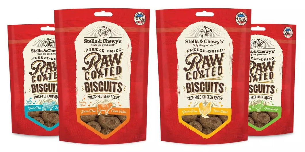 Stella & Chewy Raw Coated Biscuits (9oz)