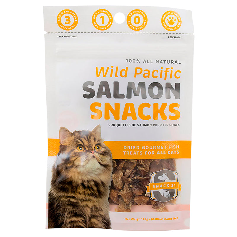 Snacks 21 - Wild Salmon Snacks for Cats (25g)