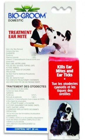 BioGroom Ear Mite Treatment 29ml