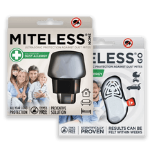 Load image into Gallery viewer, Miteless Home Plug n Ultrasonic Protection Against Dust Mites
