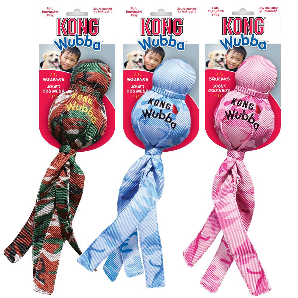 Kong Camo Wubba Assorted colours Animalerie Little Bear Pet