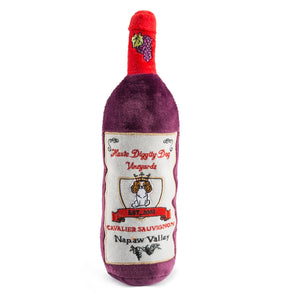 Haute Diggity Dog - Cavalier Sauvignon Wine Bottle