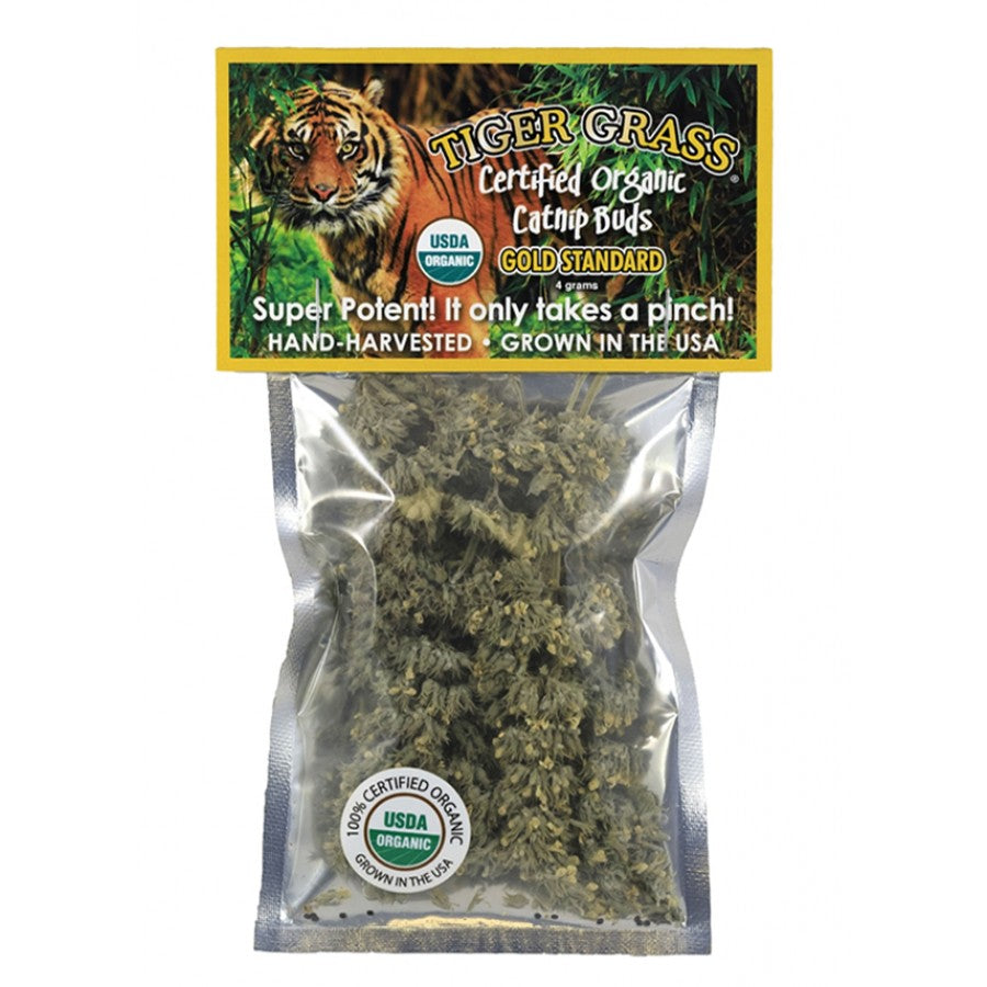 Tiger Grass All Natural Catnip Buds 4g