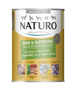 Naturo grain free dog food clearance