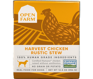 Open Farm Rustic Stews for dogs - tetra packs