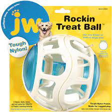 JW Pet Rockin' Treat Ball