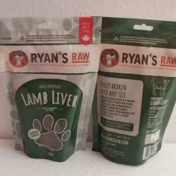 Ryan's Raw Lamb Liver (150g)